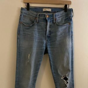 Madewell 9” High Rise Skinny Jeans